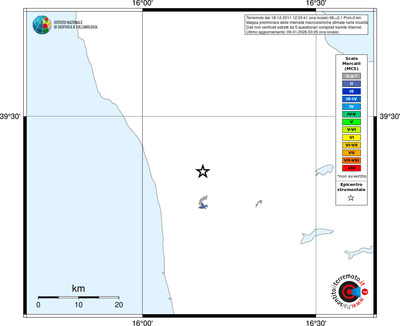 Mappa MCS - territori località