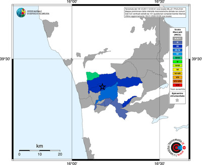 Mappa MCS - territori comuni