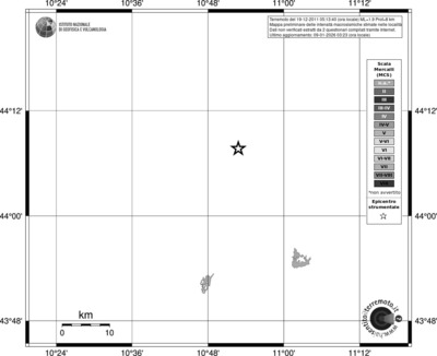 Mappa MCS - territori località