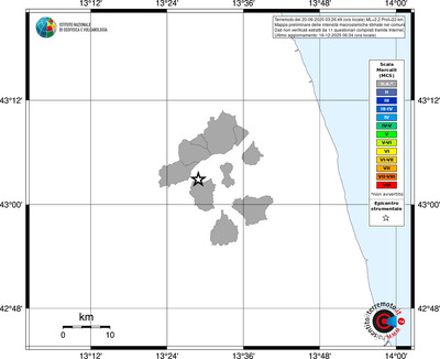 Mappa MCS - territori comuni