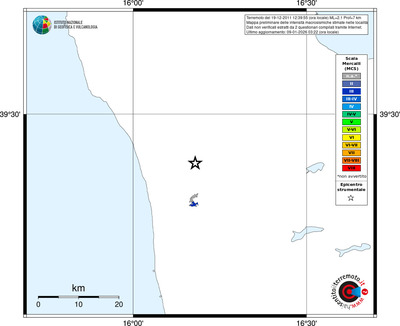 Mappa MCS - territori località