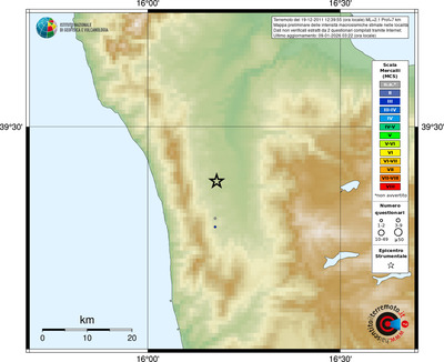 Mappa MCS - località