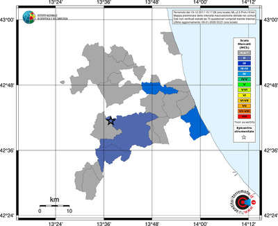 Mappa MCS - territori comuni
