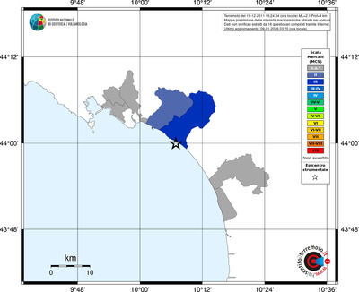 Mappa MCS - territori comuni