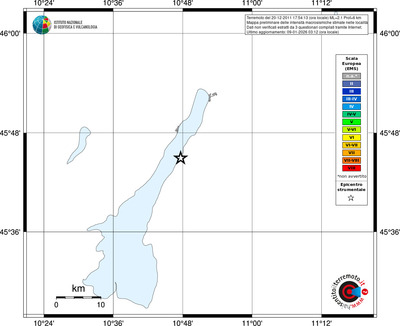 Mappa EMS - territori località