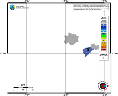 Mappa MCS - territori comuni