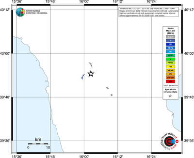 Mappa MCS - territori località