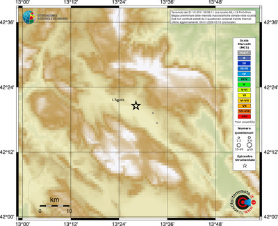 Mappa MCS - località