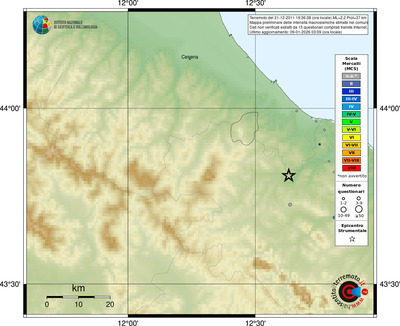 Mappa MCS - comuni
