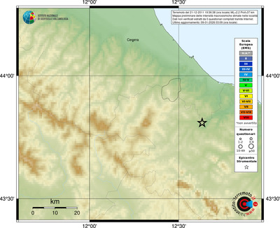 Mappa EMS - località