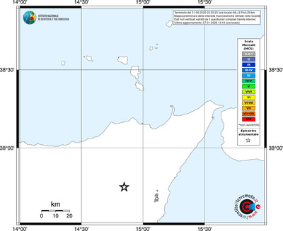 Mappa MCS - territori località