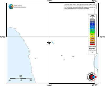 Mappa MCS - territori località