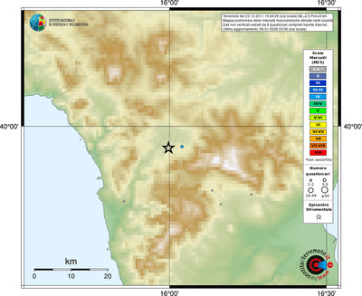 Mappa MCS - località