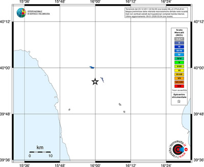 Mappa MCS - territori località