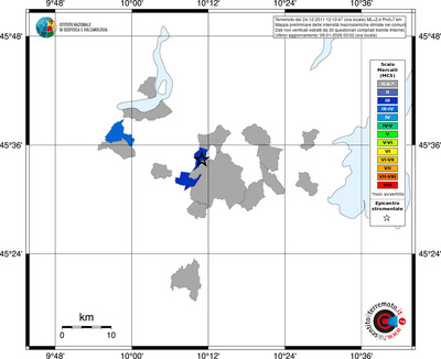 Mappa MCS - territori comuni