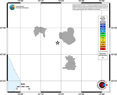 Mappa MCS - territori comuni