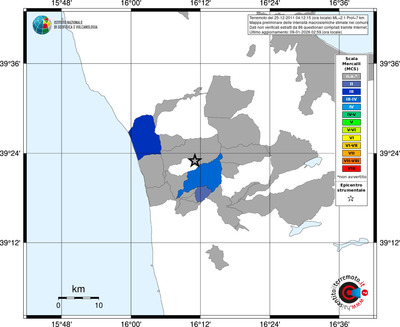 Mappa MCS - territori comuni