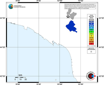 Mappa MCS - territori comuni