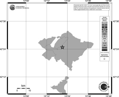 Mappa MCS - territori comuni