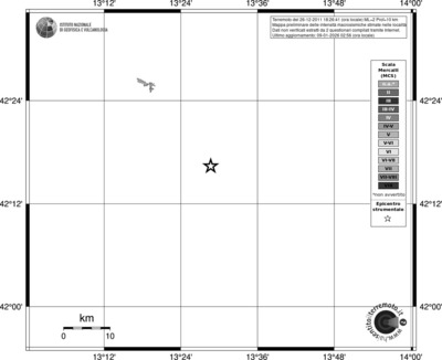 Mappa MCS - territori località