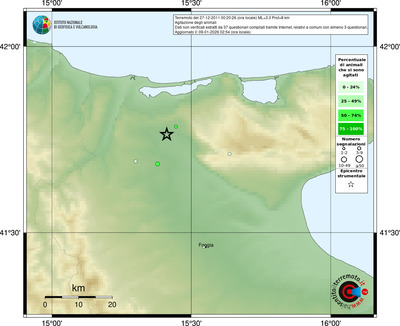 Mappa comuni con almeno 3 questionari