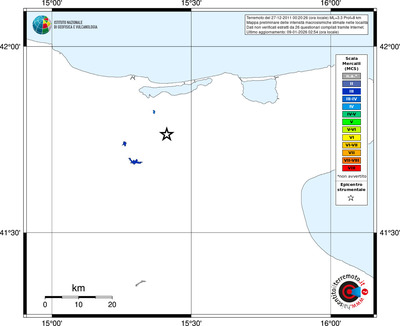 Mappa MCS - territori località