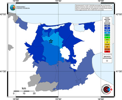 Mappa MCS - territori comuni