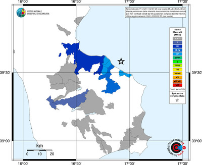 Mappa MCS - territori comuni