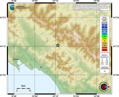 Mappa EMS - località