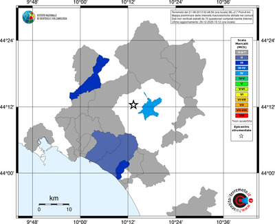 Mappa MCS - territori comuni