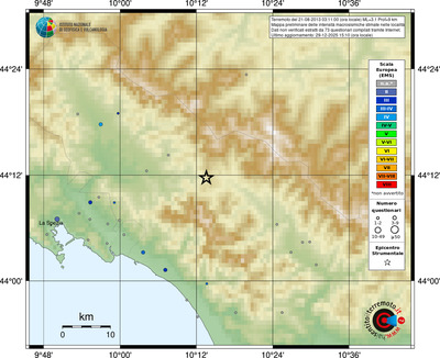 Mappa EMS - località