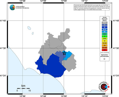 Mappa MCS - territori comuni