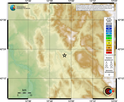 Mappa EMS - località