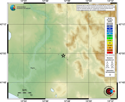 Mappa EMS - località