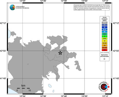 Mappa EMS - territori comuni