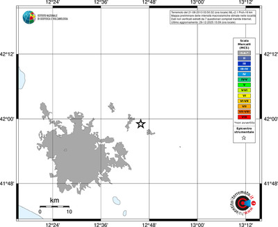 Mappa MCS - territori località