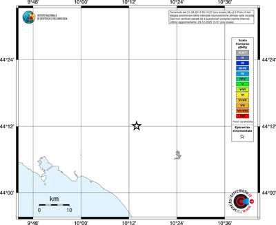 Mappa EMS - territori località