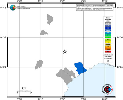 Mappa MCS - territori comuni