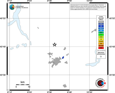 Mappa MCS - territori località