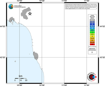 Mappa MCS - territori comuni