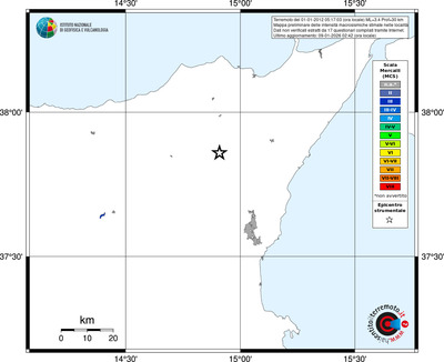 Mappa MCS - territori località
