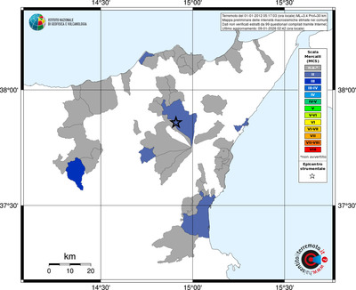 Mappa MCS - territori comuni