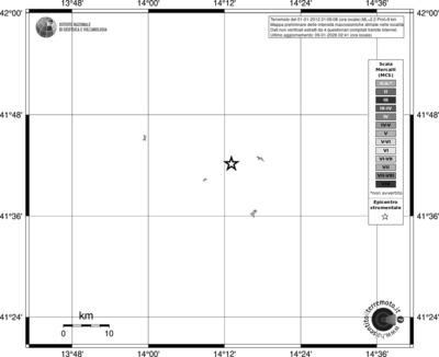 Mappa MCS - territori località