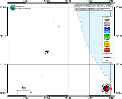 Mappa MCS - territori località