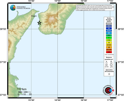 Mappa EMS - località