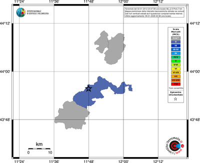 Mappa MCS - territori comuni