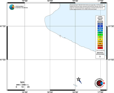 Mappa MCS - territori località
