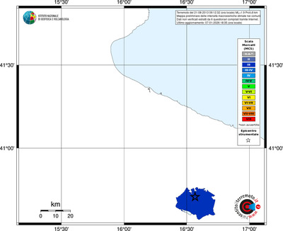 Mappa MCS - territori comuni
