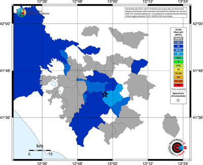 Mappa MCS - territori comuni