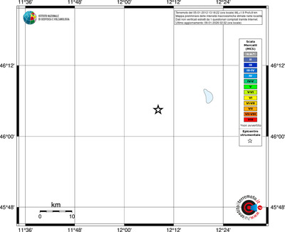 Mappa MCS - territori località